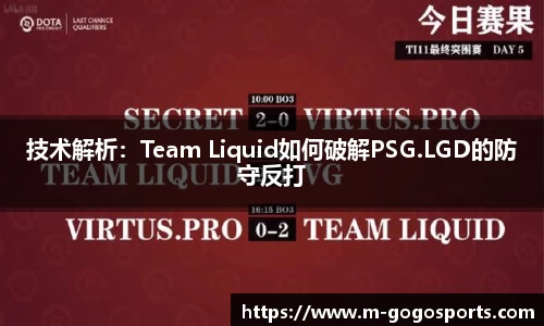 技术解析：Team Liquid如何破解PSG.LGD的防守反打